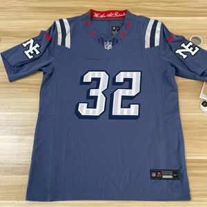 💘TreVeyon Henderson Vapor Stitched Jersey Storm Blue😝